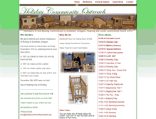 Tablet Screenshot of holidaycommunityoutreach.org